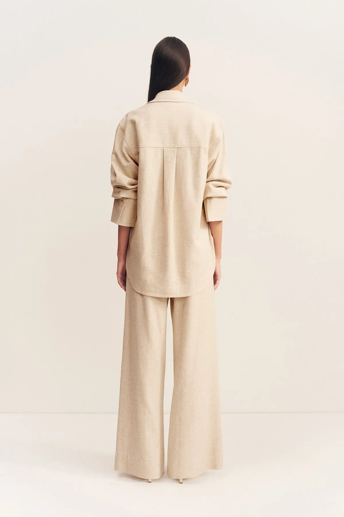NEWMAN SHIRT - PARCHMENT sold by Shona Joy product image thumbnail 5