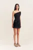 MERCER PATCH POCKET MINI SKIRT - BLACK sold by Shona Joy