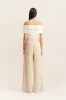 BEAU OFF SHOULDER TOP - IVORY sold by Shona Joy