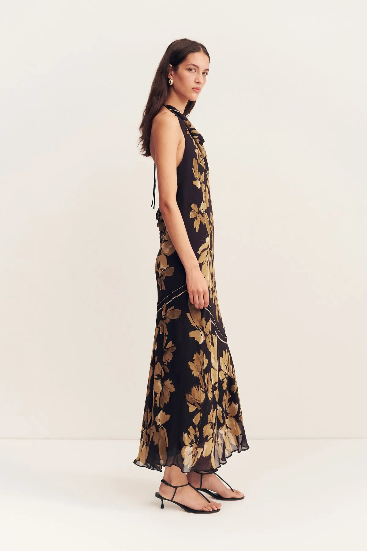BLEEKER TIE MAXI DRESS sold by Shona Joy product image thumbnail 3