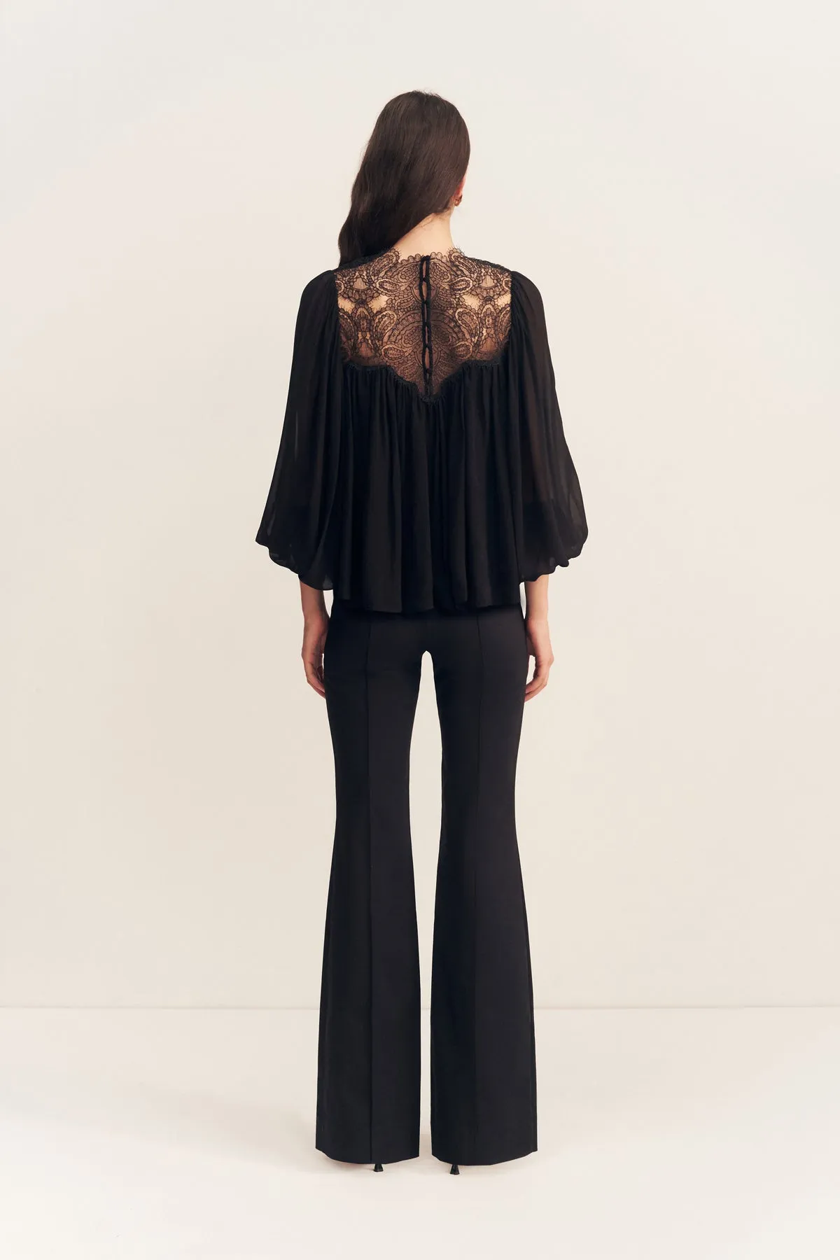 EMORY LACE BLOUSE - BLACK sold by Shona Joy product image thumbnail 5