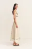 BILLIE CONTRAST PANELLED MIDI DRESS sold by Shona Joy