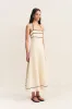BILLIE CONTRAST PANELLED MIDI DRESS sold by Shona Joy