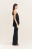 EMORY LACE RUFFLE CAMI - BLACK sold by Shona Joy