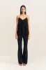 EMORY LACE RUFFLE CAMI - BLACK sold by Shona Joy