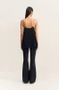 EMORY LACE RUFFLE CAMI - BLACK sold by Shona Joy