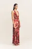 NOLITA PLUNGED CROSS BACK MAXI DRESS sold by Shona Joy