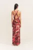 NOLITA PLUNGED CROSS BACK MAXI DRESS sold by Shona Joy