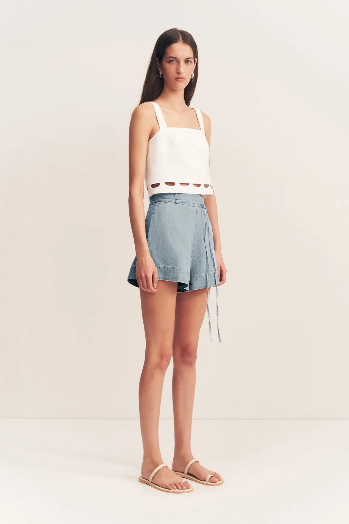 ELLSWORTH SHORT - BLEACHED BLUE sold by Shona Joy product image thumbnail 2