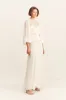 EMORY LACE LONG SLEEVE MAXI DRESS - IVORY sold by Shona Joy