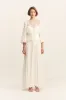 EMORY LACE LONG SLEEVE MAXI DRESS - IVORY sold by Shona Joy