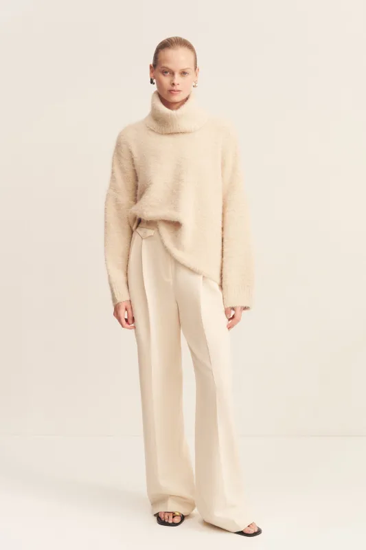 KORINE ROLL NECK SWEATER - BATTER sold by Shona Joy
