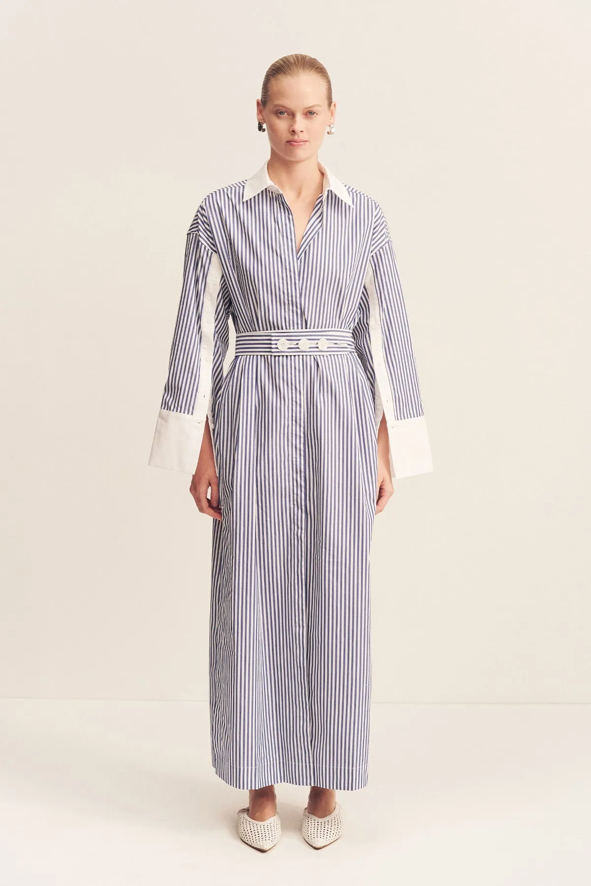 LEXINGTON SHIRT MAXI DRESS sold by Shona Joy