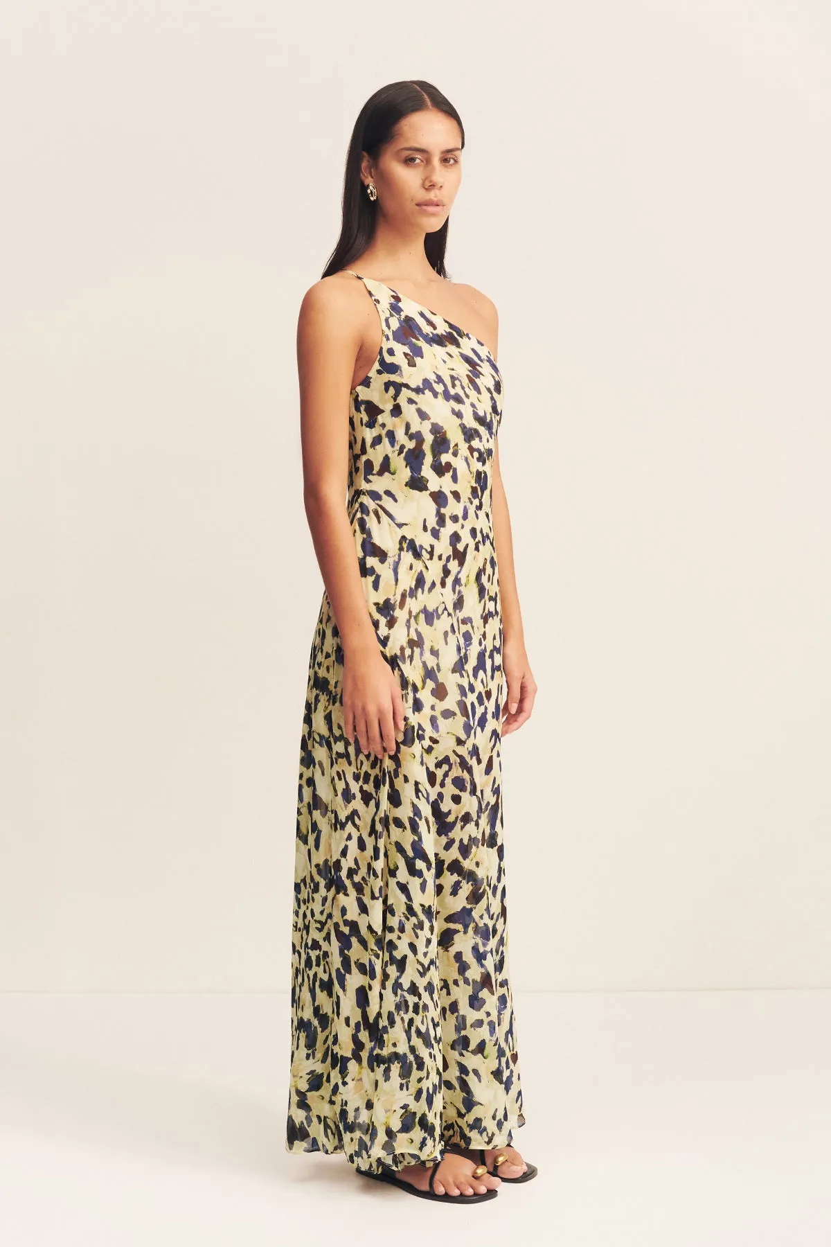 KINETIC ASYMMETRIC PANEL MAXI DRESS sold by Shona Joy product image thumbnail 3