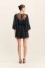 EMORY LONG SLEEVE MINI DRESS - BLACK sold by Shona Joy