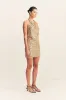 BRIA MINI SKIRT - GOLD sold by Shona Joy