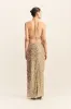 BRIA MAXI SKIRT - GOLD sold by Shona Joy