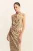 BRIA MAXI SKIRT - GOLD sold by Shona Joy
