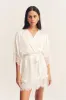 LUSTRE LACE ROBE - IVORY sold by Shona Joy