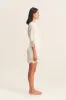 LUSTRE LACE ROBE - IVORY sold by Shona Joy