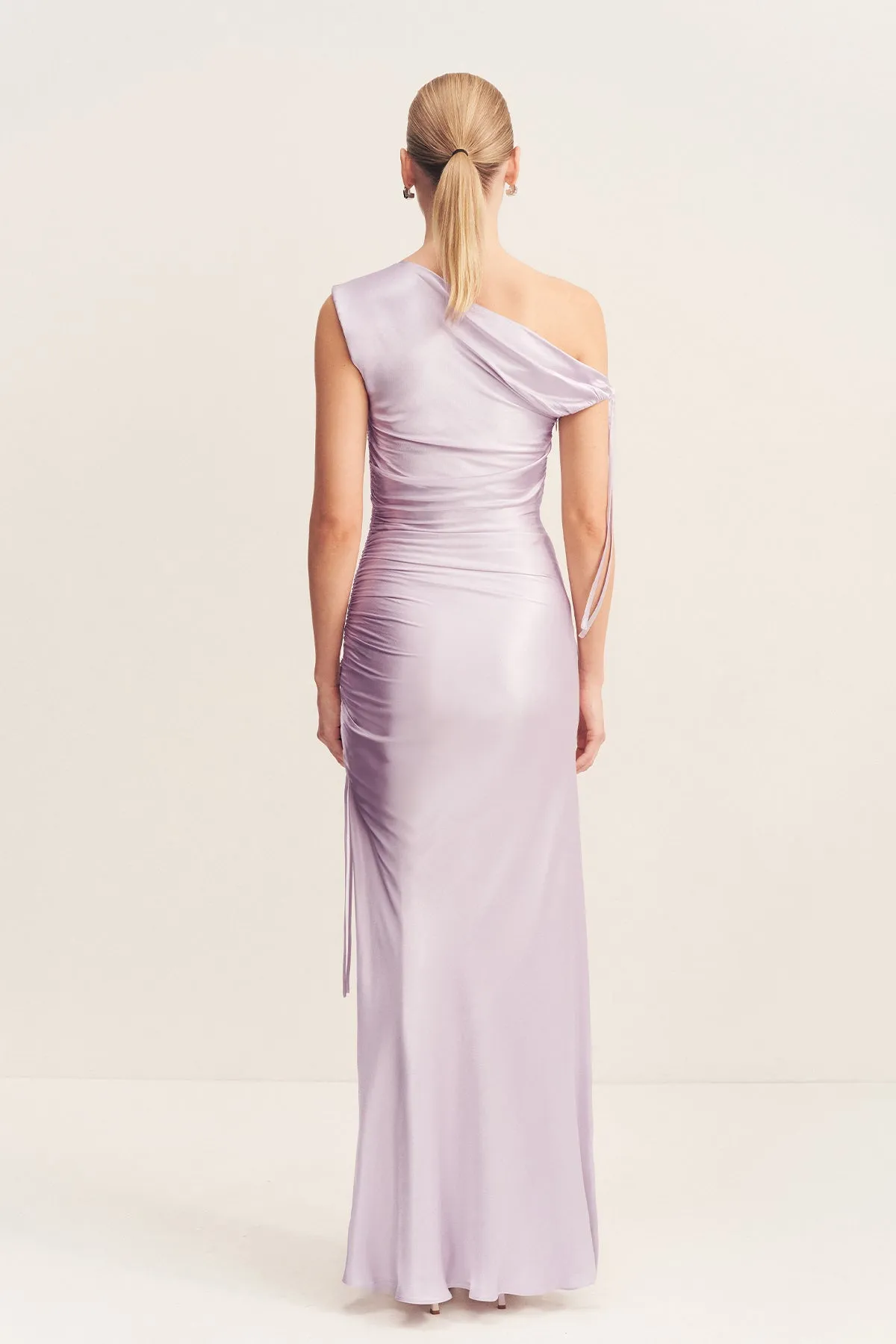LA LUNE GATHERED MAXI DRESS - LILAC sold by Shona Joy product image thumbnail 5