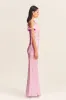 LA LUNE GATHERED MAXI DRESS - PEONY sold by Shona Joy