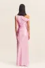 LA LUNE GATHERED MAXI DRESS - PEONY sold by Shona Joy