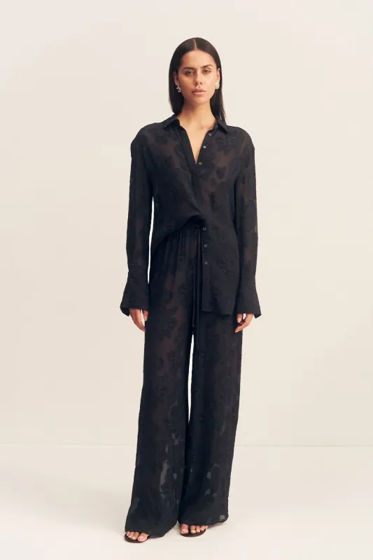 BOWERY DRAWSTRING PANT - NOIR sold by Shona Joy