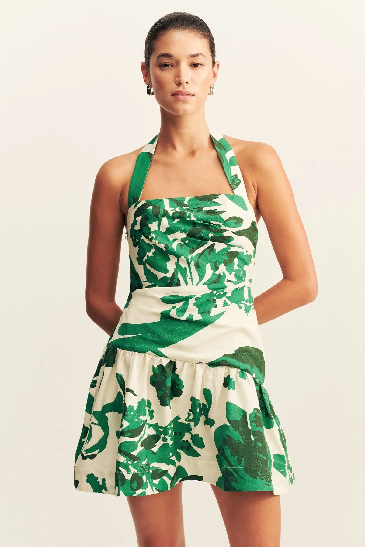 JONI HALTER DRAPED MINI DRESS sold by Shona Joy product image thumbnail 2