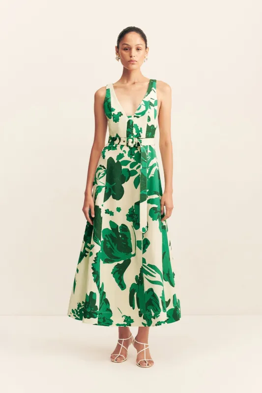JONI PANELLED MIDI DRESS sold by Shona Joy