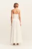 MORTON STRAPLESS PANELLED MAXI DRESS - WHITE sold by Shona Joy