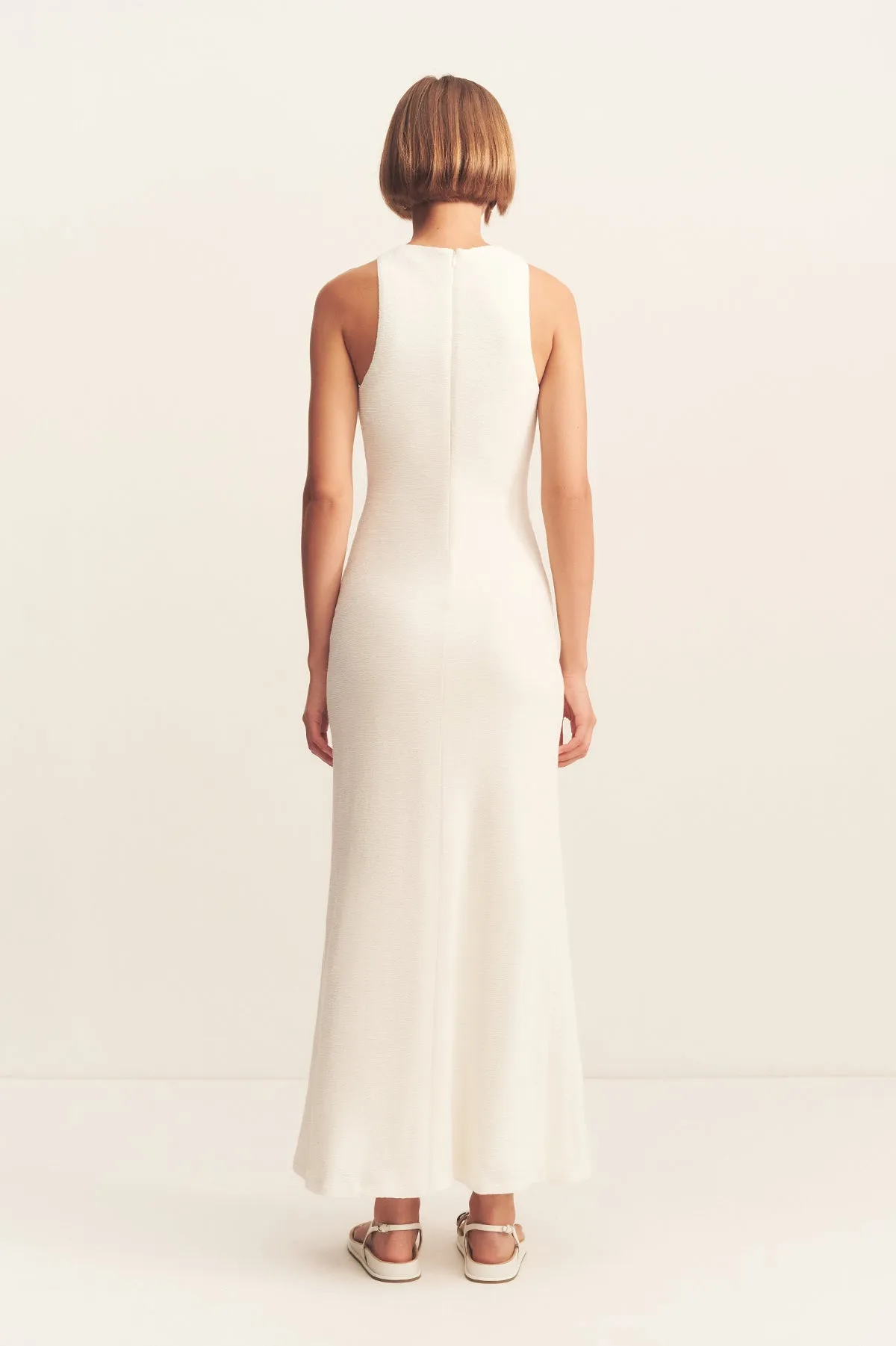 BEAU GATHERED MAXI DRESS - IVORY sold by Shona Joy product image thumbnail 5