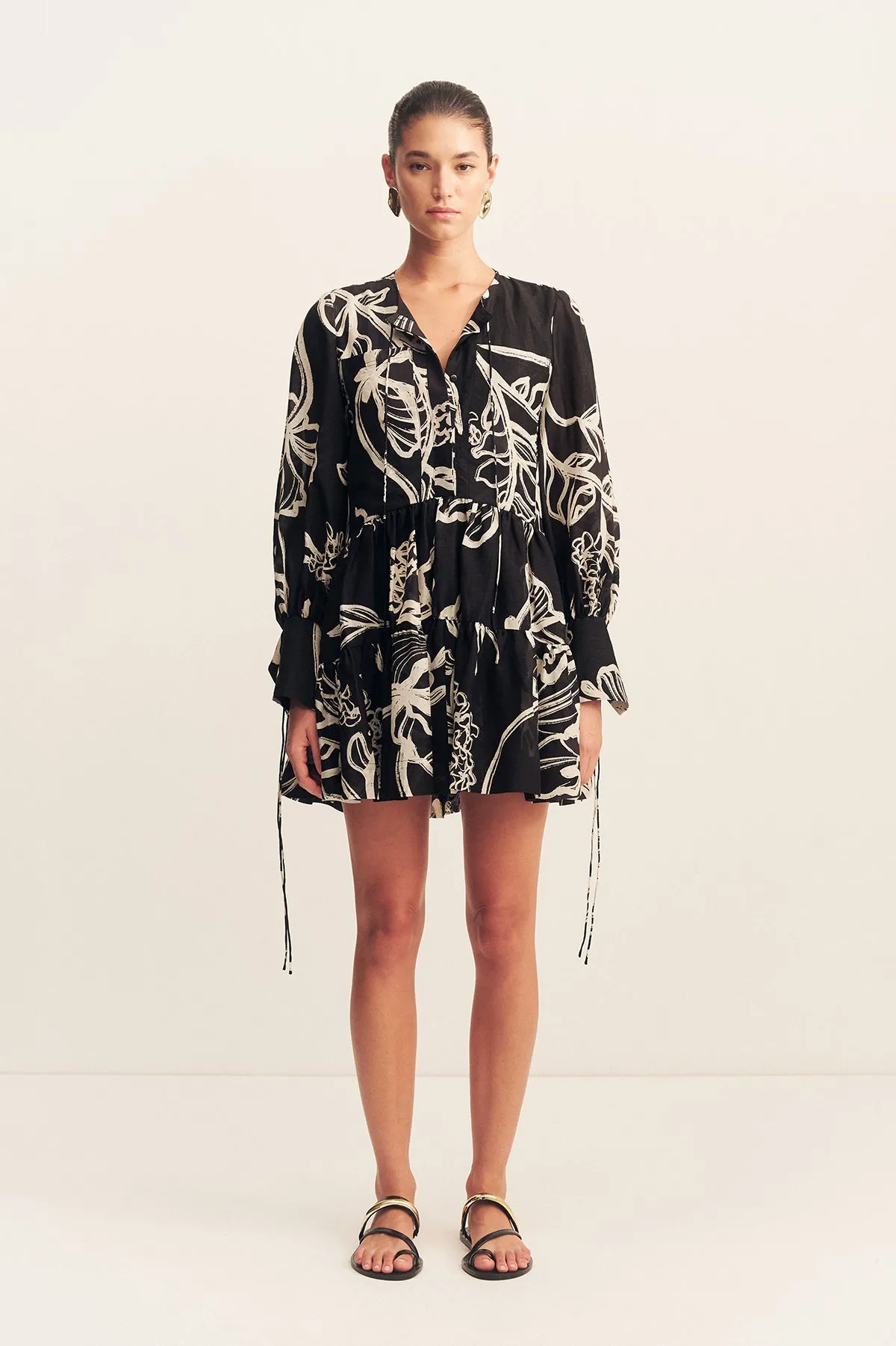 LILA TIERED MINI DRESS sold by Shona Joy