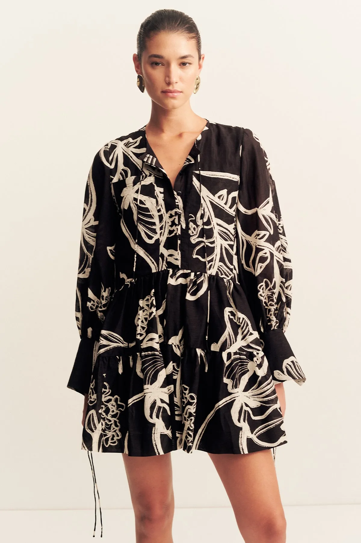 LILA TIERED MINI DRESS sold by Shona Joy product image thumbnail 2