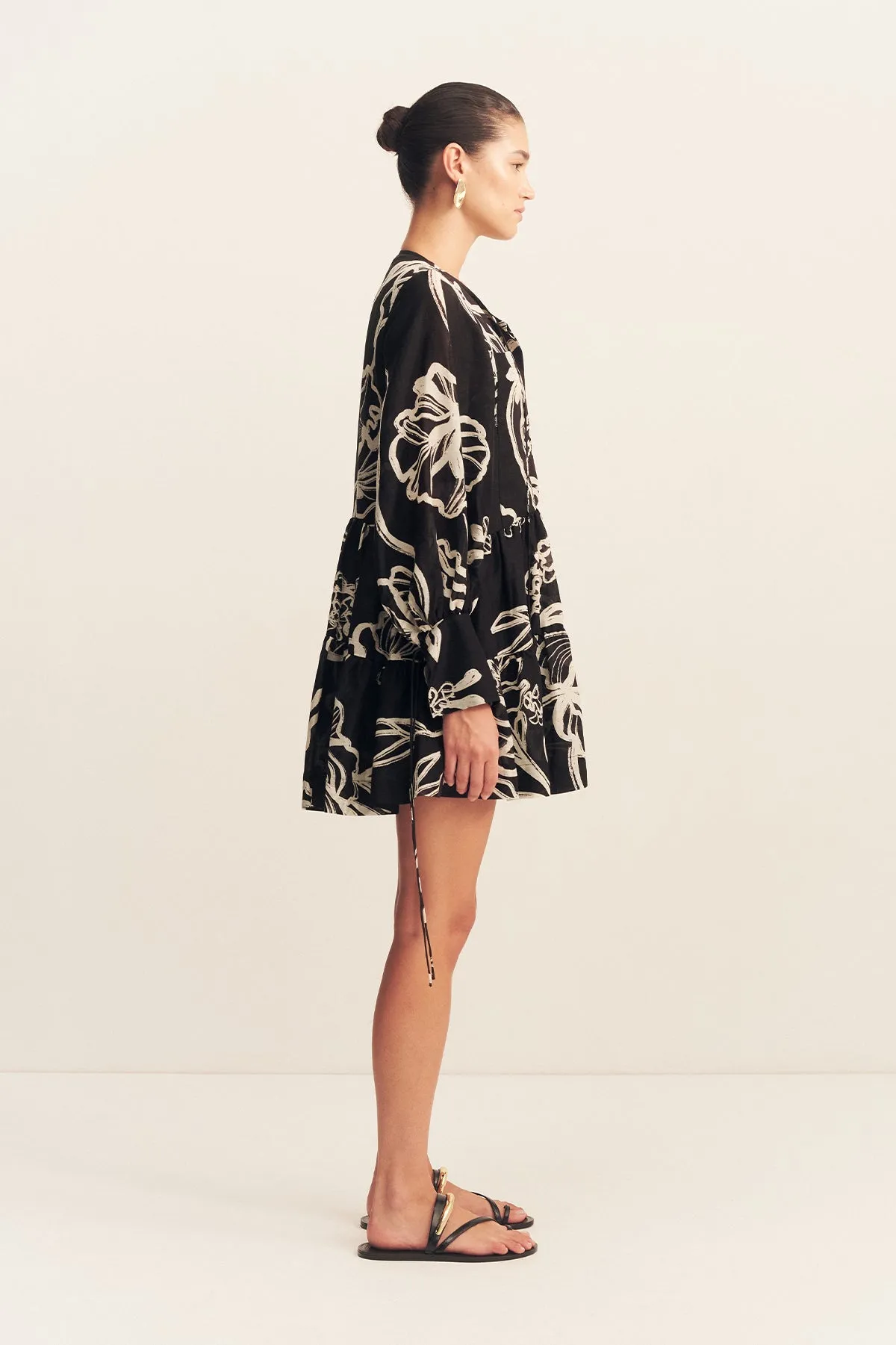 LILA TIERED MINI DRESS sold by Shona Joy product image thumbnail 4