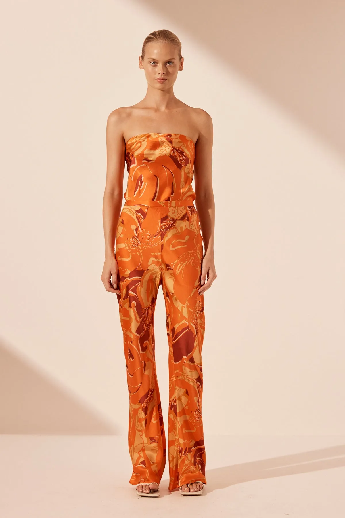 CHARA SILK BIAS CUT PANT sold by Shona Joy