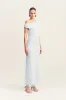 MIRA OFF SHOULDER MAXI DRESS - SKY sold by Shona Joy