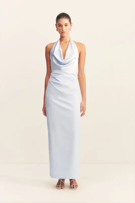 DILLON COWL NECK MAXI DRESS - SEABREEZE sold by Shona Joy