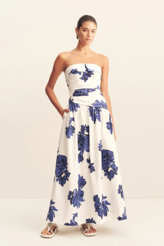 ENYA STRAPLESS MAXI DRESS sold by Shona Joy