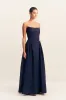 CELESTE STRAPLESS PANELLED MAXI DRESS - MIDNIGHT sold by Shona Joy
