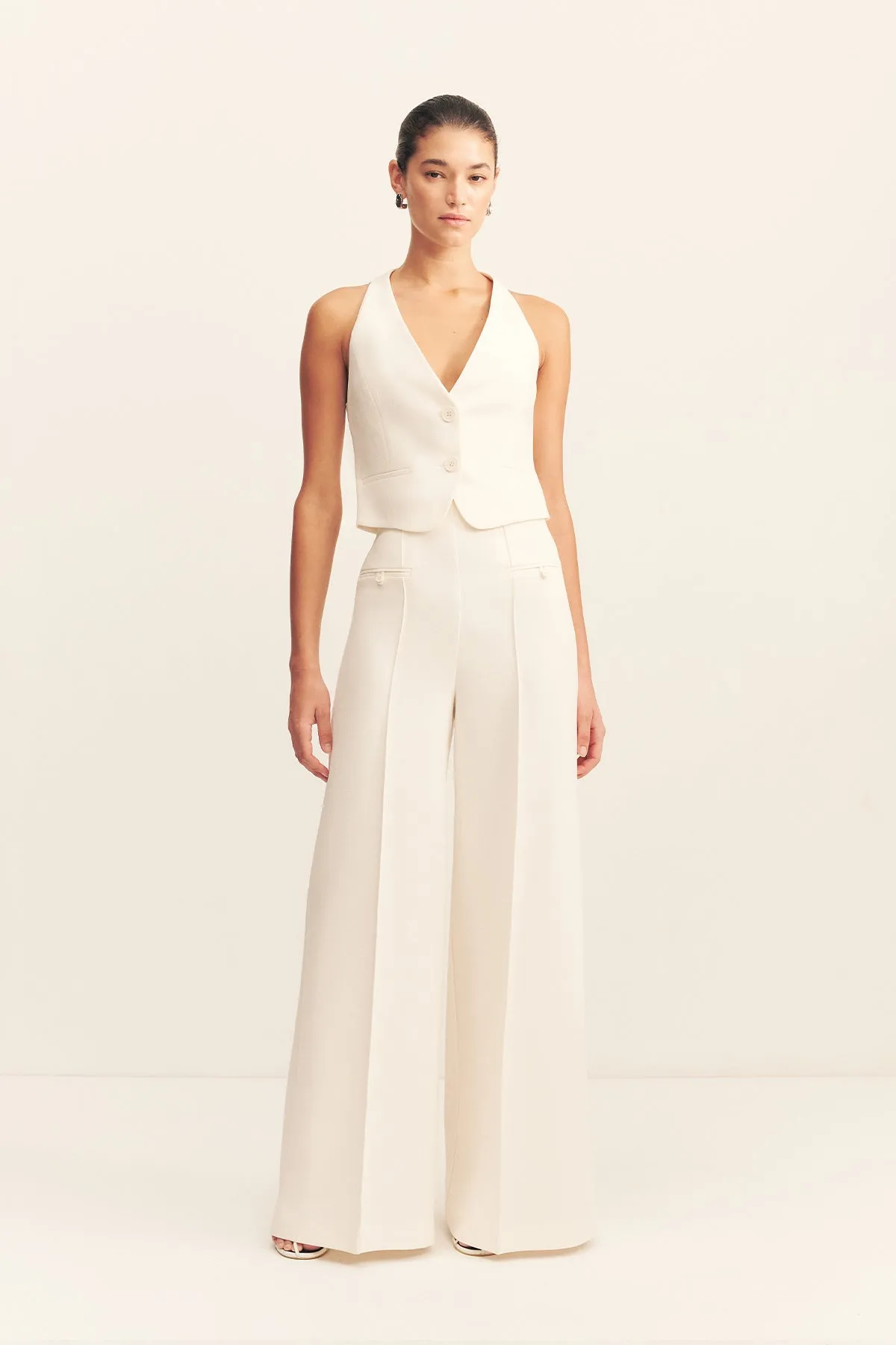 AMURA VEST - CREAM sold by Shona Joy