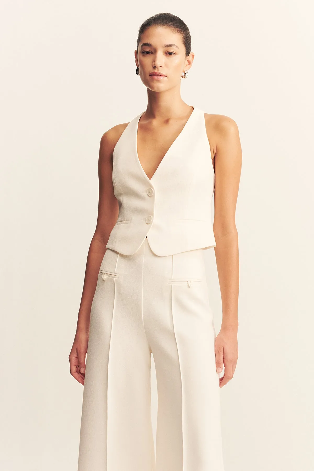 AMURA VEST - CREAM sold by Shona Joy product image thumbnail 2