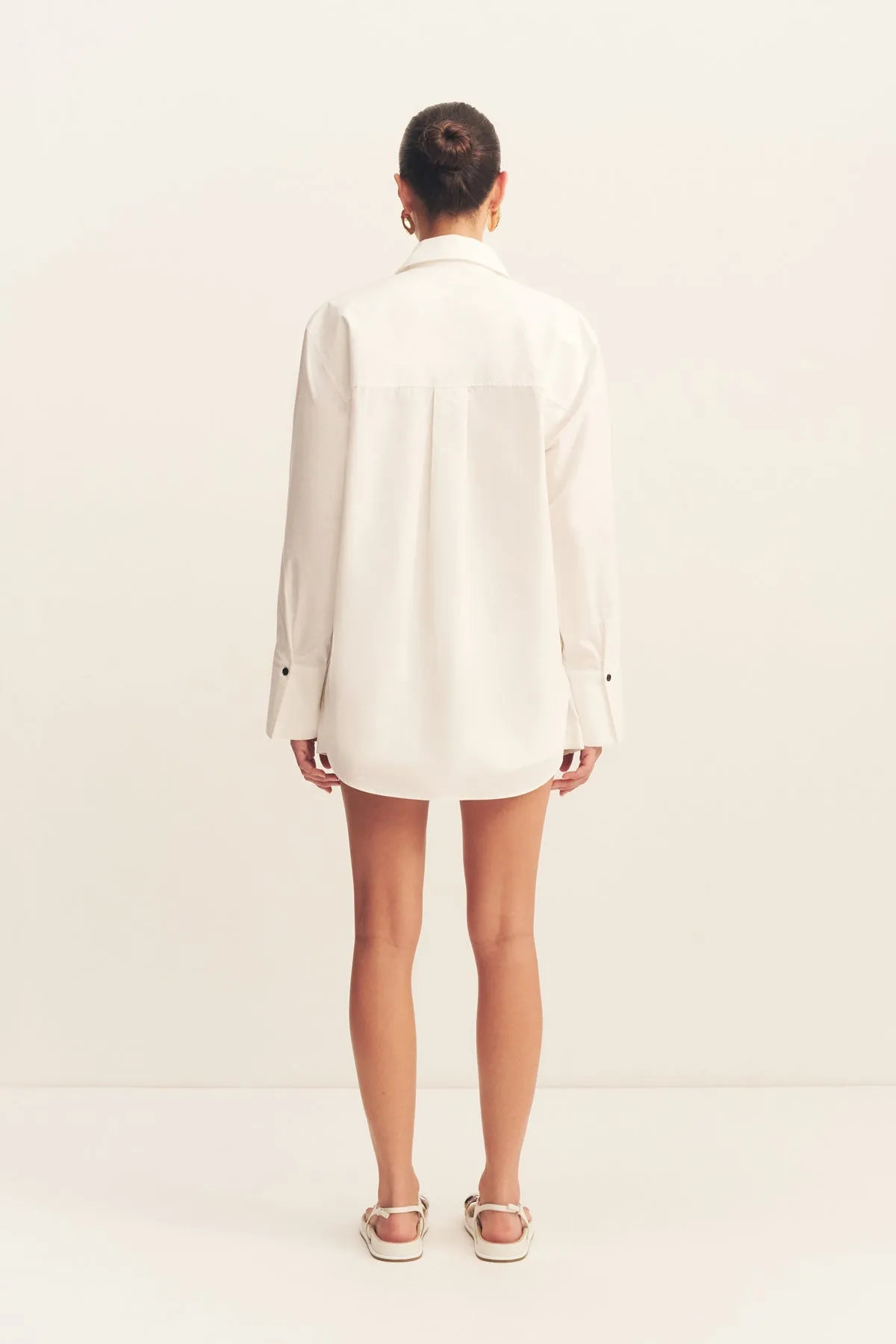 MORTON CONTRAST SHORT - WHITE sold by Shona Joy product image thumbnail 5