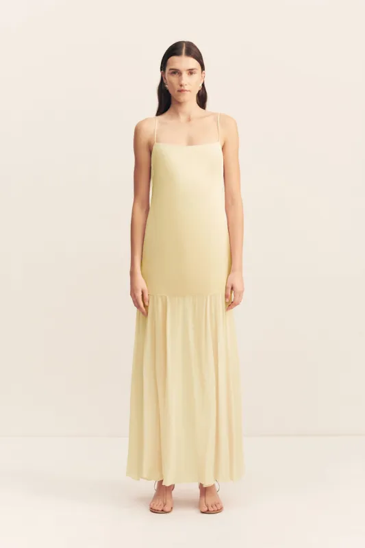 MORAYA DROPPED WAIST MAXI DRESS - SGROPPINO sold by Shona Joy