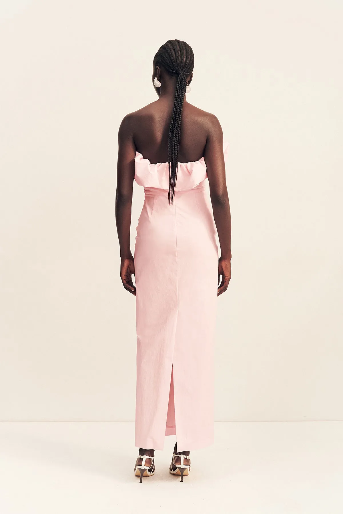 CAMPBELL STRAPLESS BUBBLE MAXI DRESS - BALLERINA sold by Shona Joy product image thumbnail 5