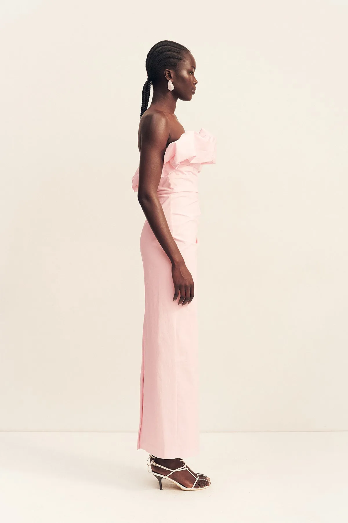 CAMPBELL STRAPLESS BUBBLE MAXI DRESS - BALLERINA sold by Shona Joy product image thumbnail 4