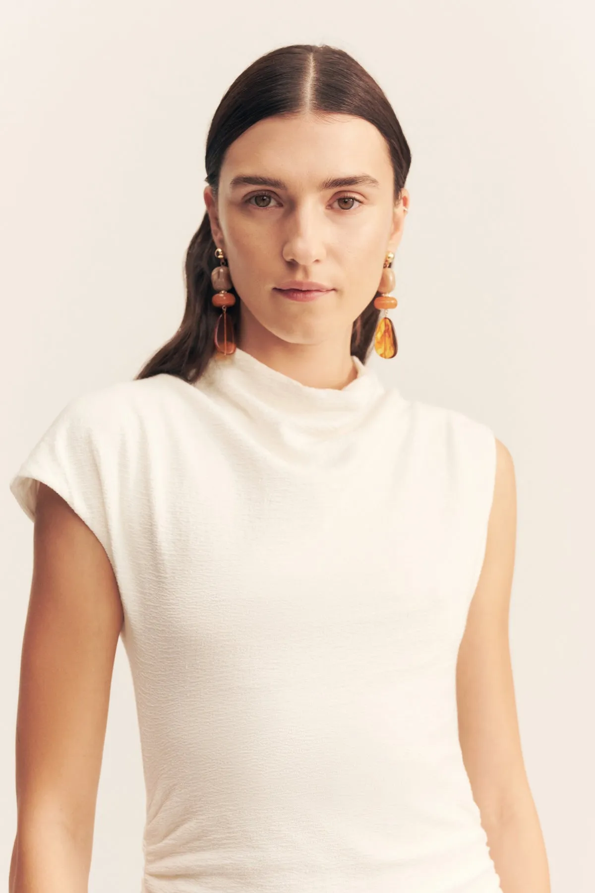 BEAU SLEEVELESS MAXI DRESS - IVORY sold by Shona Joy product image thumbnail 3