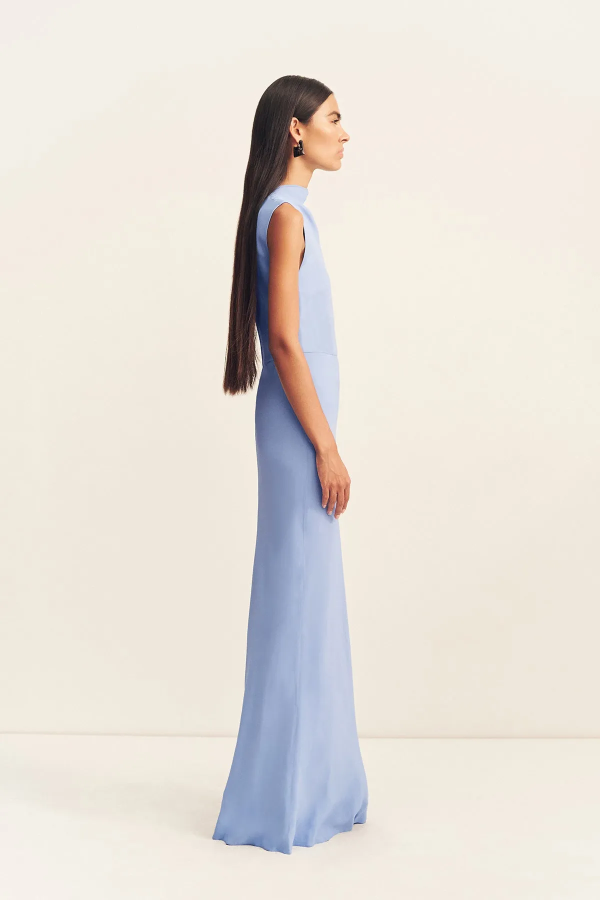 RIO SLEEVELESS MAXI DRESS - CORNFLOWER BLUE sold by Shona Joy product image thumbnail 4