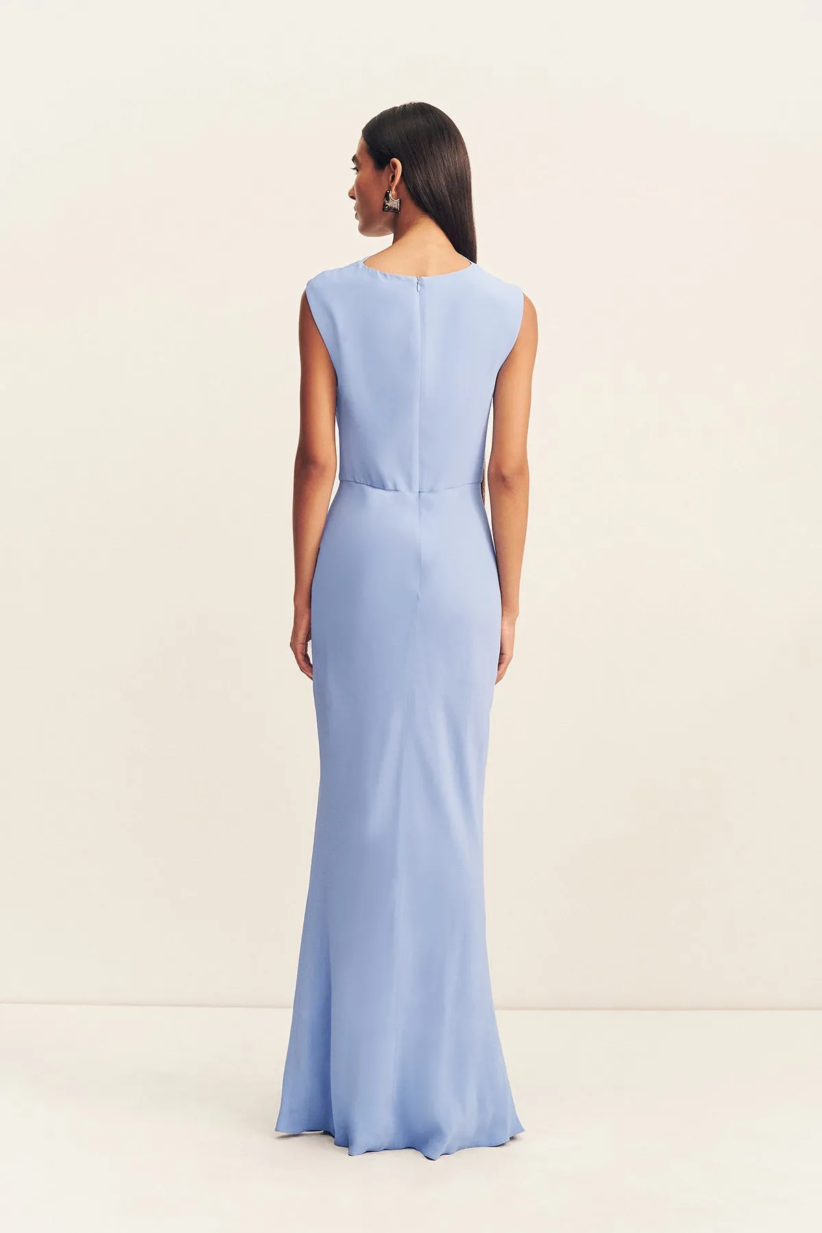 RIO SLEEVELESS MAXI DRESS - CORNFLOWER BLUE sold by Shona Joy product image thumbnail 5