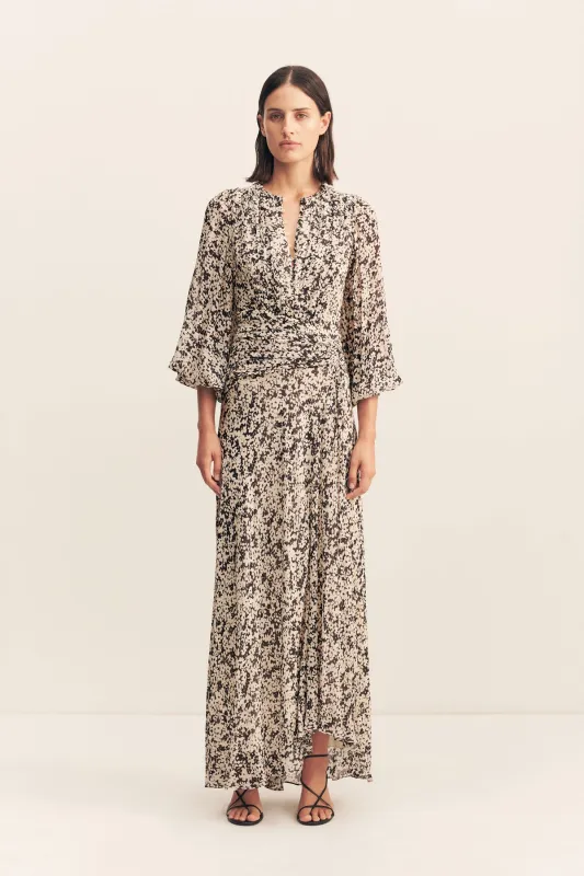 OPHELIA HIGH NECK BALLOON SLEEVE MAXI DRESS sold by Shona Joy